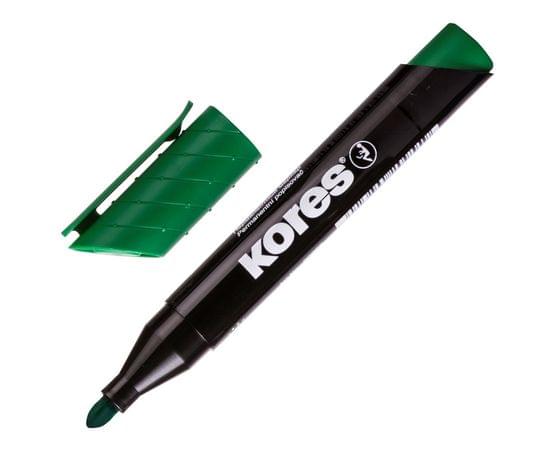 Маркер перманентный KORES зеленый 1, 5-3мм круглый наконечник 20935 204451