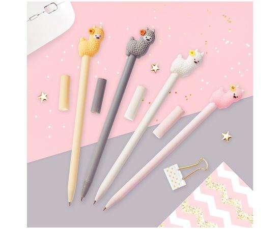 Ручка шариковая MESHU "Lama" синяя, 0,7мм, корпус ассорти 296382