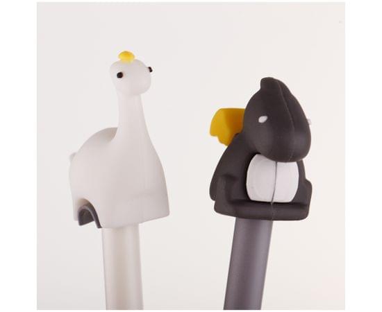 Ручка шариковая MESHU "Dino" синяя, 0,7мм, корпус ассорти 296389