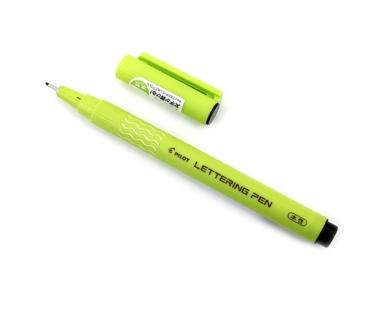 Ручка капиллярная Pilot Lettering Pen черная 1мм 318014
