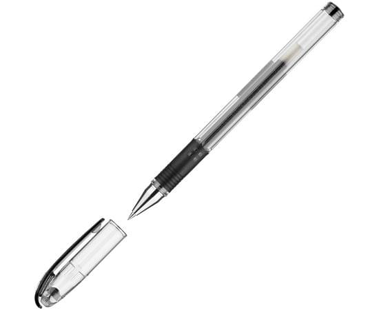 Ручка гелевая Pilot "G-3" черная, 0,38мм, грип BLN-G3-38-B