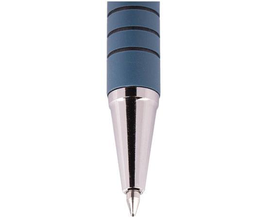 Ручка шариковая автоматическая Pilot синяя, 0,7мм, синий прорезиненный корпус BPRK-10M-L