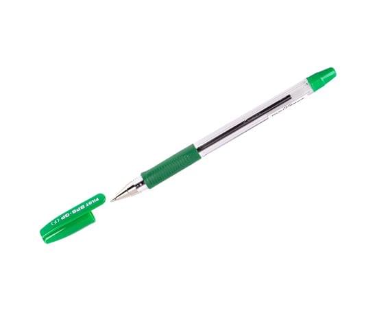 Ручка шариковая Pilot "BPS" зеленая, 0,7мм, грип BPS-GP-F-G