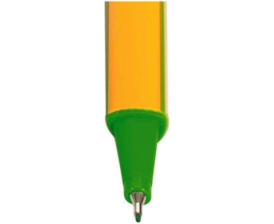 Ручка капиллярная Berlingo "Rapido" зеленая, 0,4мм, трехгранная CK_40103