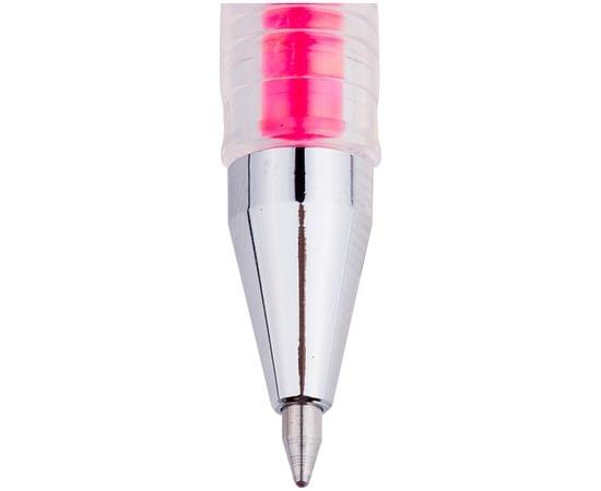 Ручка гелевая Crown "Hi-Jell Color" розовая, 0,7мм HJR-500HB