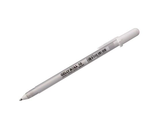 Ручка гелевая Sakura "Gelly Roll" белая, 1,0мм XPGB10#50