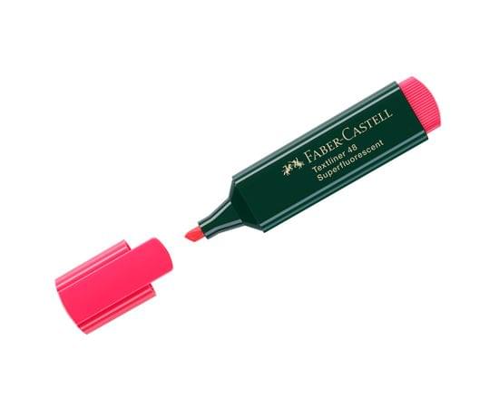 Текстовыделитель Faber-Castell "48" красный, 1-5мм 154821