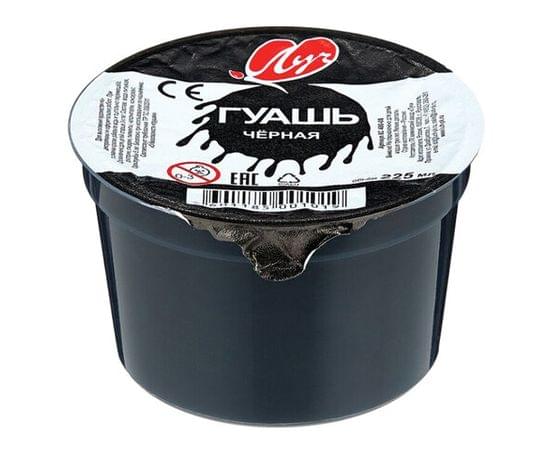 Гуашь художественная 1 шт. ЛУЧ "Классика", 225 мл, черная, 8С400-08 190617 