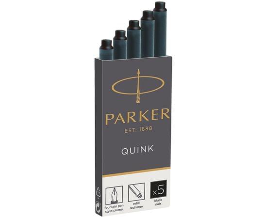 Картриджи чернильные Parker "Cartridge Quink" черные, 5шт., картонная коробка 1950382