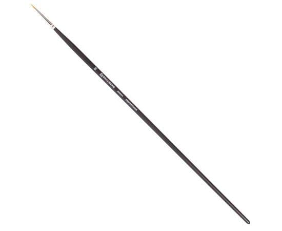 Кисть художественная проф. BRAUBERG ART CLASSIC, синтетика жесткая, круглая, № 00, длинная ручка 200654