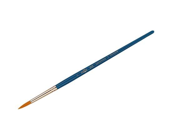 Кисть художественная синтетика Гамма "Галерея", круглая №7, короткая ручка 302007