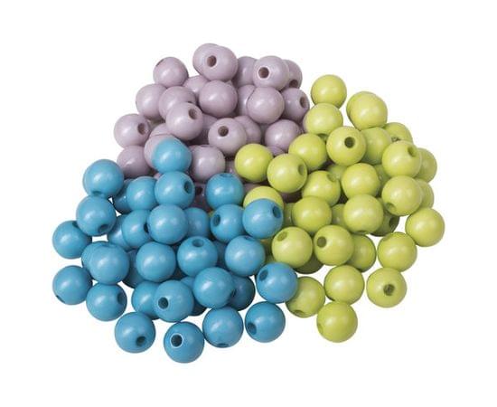 Бусины для творчества ШАРИКИ, 8мм, 30г., серые, голубые, салатовые, ОСТРОВ СОКРОВИЩ, 661238 661238 