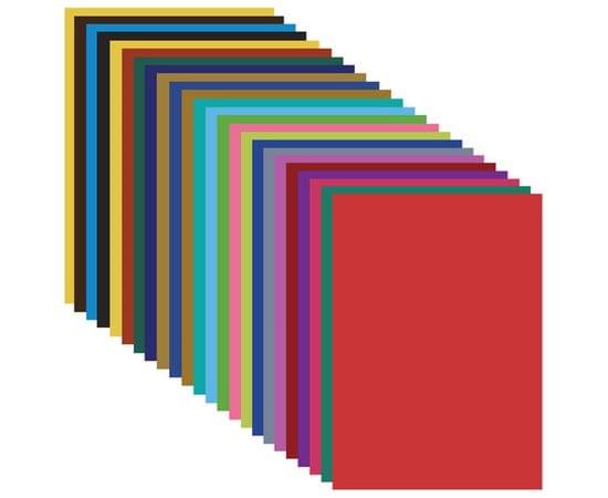 Цветная бумага А4 газетная, 24л. 24цв., на скобе, ПИФАГОР, 200х283мм, Умный котик, 128002 128002