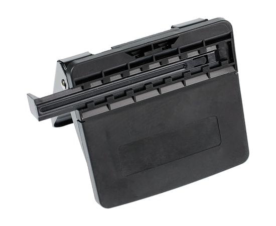 Дырокол Berlingo "Universal" 20л., металлический, черный, с линейкой DDm_20041