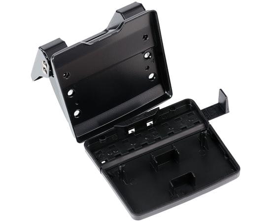 Дырокол Berlingo "Universal" 20л., металлический, черный, с линейкой DDm_20041