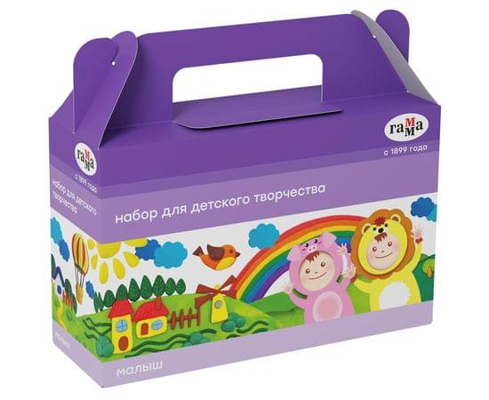 Набор для детского творчества Гамма "Малыш", 6 предметов, в подарочной коробке 270420202