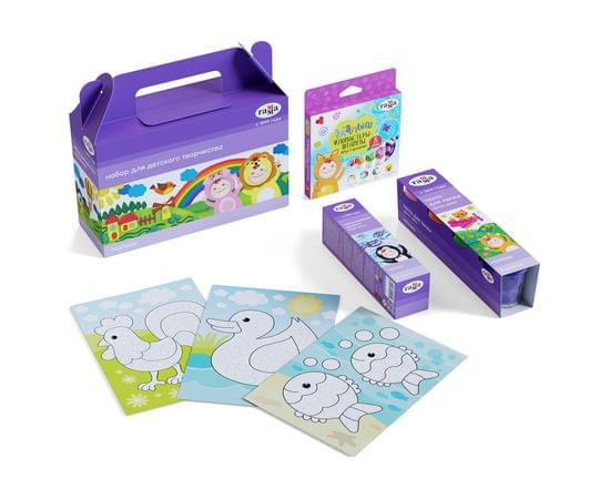 Набор для детского творчества Гамма "Малыш", 6 предметов, в подарочной коробке 270420202