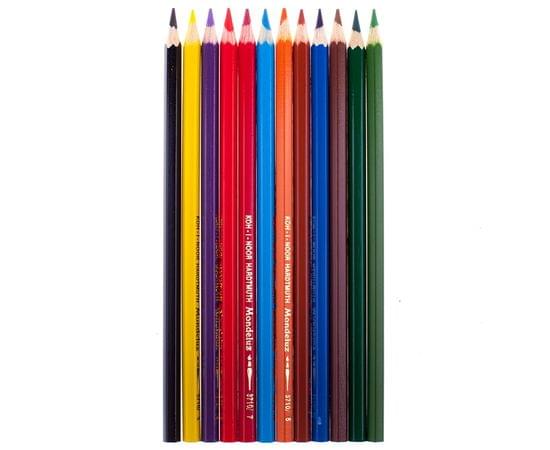 Карандаши акварельные Koh-I-Noor "Mondeluz", 12цв., заточен., картон, европодвес 3716012001KSRU