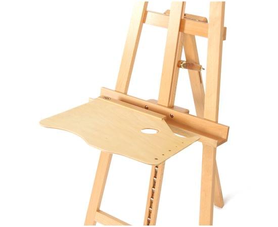 Полка-палитра деревянная прямоугольная Гамма "Студия" 30*40см, бук 507192