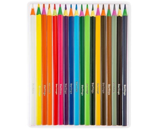 Карандаши цветные пластиковые Berlingo "Цирк", 18цв., заточен., картон, европодвес CP_04818