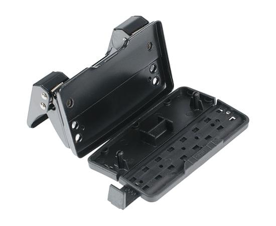 Дырокол Berlingo "Universal" 10л., металлический, черный, с линейкой DDm_10011