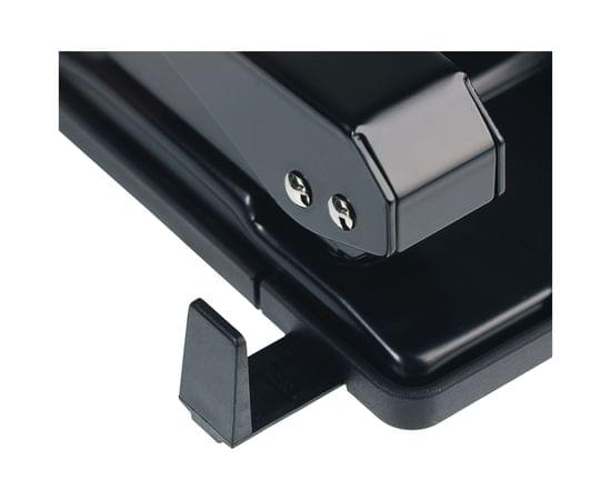 Дырокол Berlingo "Universal" 30л., металлический, черный, с линейкой DDm_30061