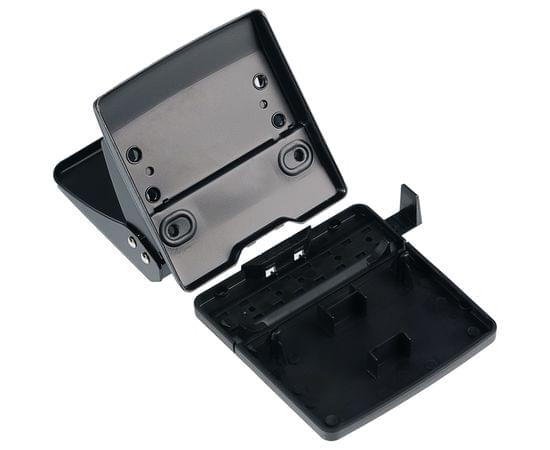 Дырокол Berlingo "Universal" 30л., металлический, черный, с линейкой DDm_30061