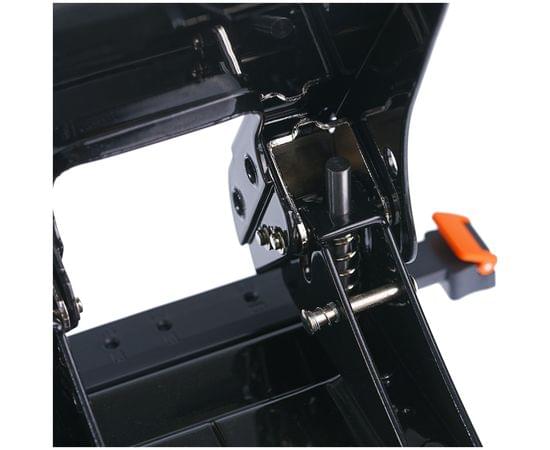 Дырокол энергосберегающий Berlingo "Smart Technology" 45л., металлический, фиксатор, линейка, черный DDm_45301