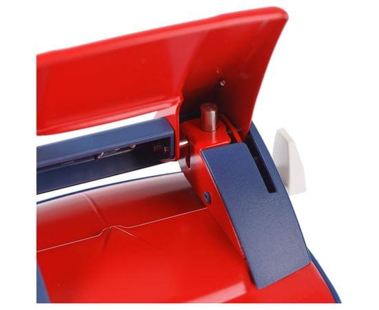 Дырокол Berlingo "Power TX" 30л., металлический, с фиксатором и линейкой, красный KPh_30181