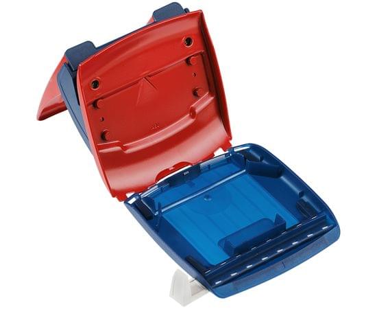 Дырокол Berlingo "Power TX" 30л., металлический, с фиксатором и линейкой, красный KPh_30181