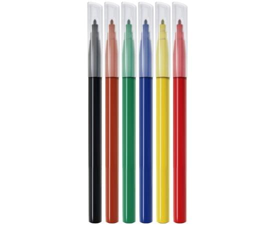 Фломастеры Berlingo "Замки", 06цв., смываемые, картон, европодвес WP00206