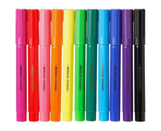 Фломастеры Мульти-Пульти "Енот в Англии", 12цв., утолщенные, смываемые, картон, европодвес WP_10736