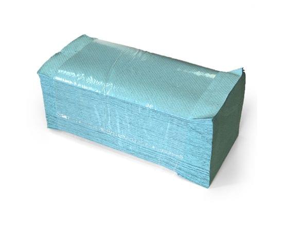 Полотенца бумажные листовые 1*1, 1 сл., 25х23 см, 200 л, ZZ-сложение, зеленые/20 ZM03