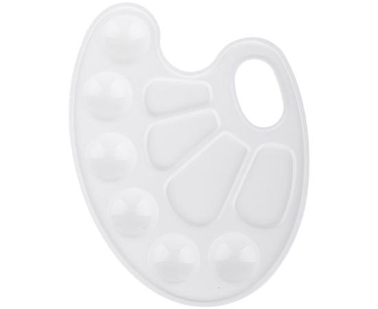 Палитра художника овальная Мульти-Пульти, пластик, пакет с европодвесом ПХ_19091/ПА01МП