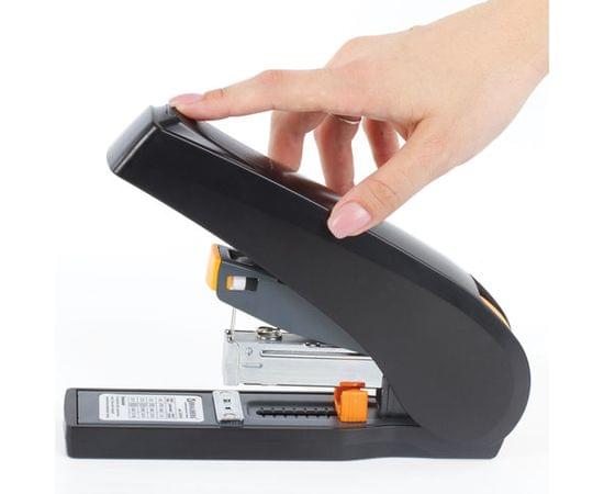 Степлер ЭНЕРГОСБЕРЕГАЮЩИЙ МОЩНЫЙ №24/6-23/13 BRAUBERG "Easy Press", до 100 листов, БЕЗ УСИЛИЙ,224350 224350 