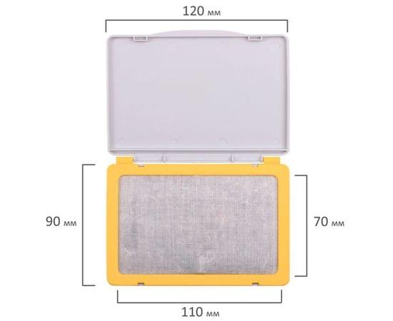 Штемпельная подушка BRAUBERG, 120*90 мм (рабочая поверхность 110*70 мм), неокрашенная, 236870 236870 