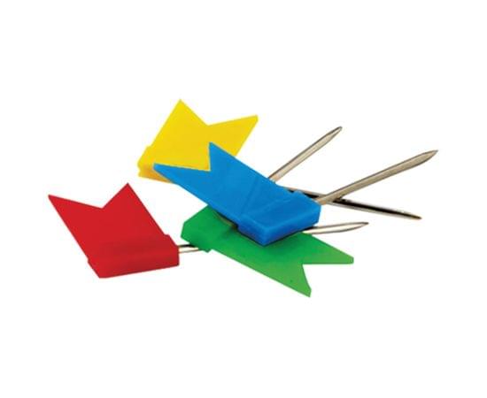 Кнопки силовые/флажки Berlingo, 50шт., ассорти, пласт. упаковка, европодвес DBk_00160