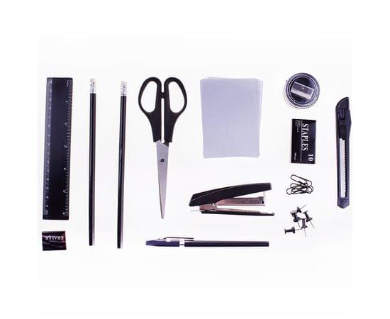 Настольный органайзер OfficeSpace "Офисный", 13 предметов, вращающийся, черный SS154_3181/205592