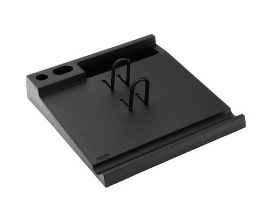 Подставка под календарь СТАММ, пластиковая, черная ПК01