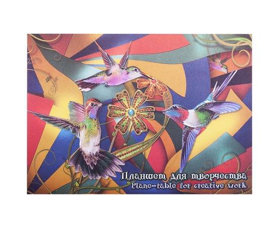 Планшет для рисования, 20л., А3 Лилия Холдинг "Калейдоскоп", 200г/м2, 4-х цветный картон ПК/3