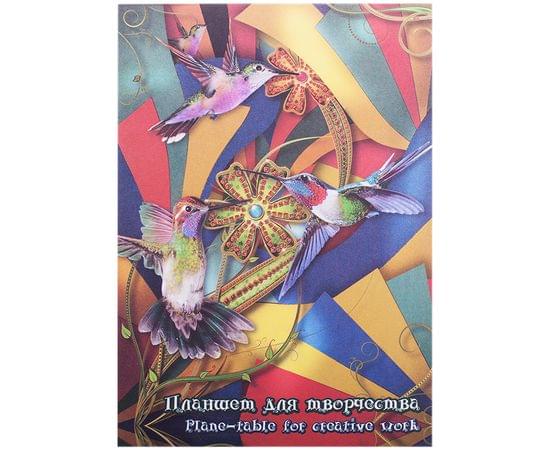 Планшет для рисования, 20л., А4 Лилия Холдинг "Калейдоскоп", 200г/м2, 4-х цветный картон ПК/4
