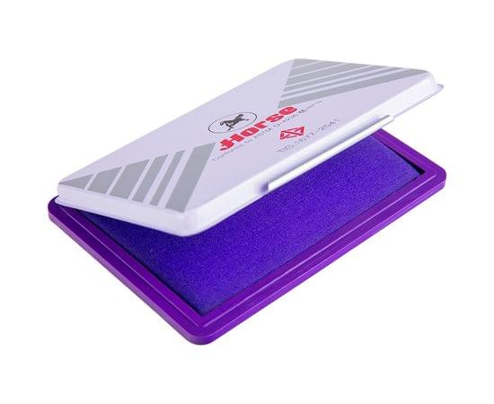 Штемпельная подушка Horse, 110*70мм, фиолетовая, металлическая №2