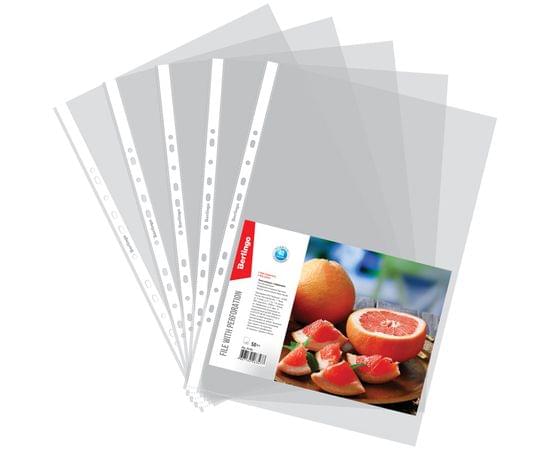 Папка-вкладыш с перфорацией Berlingo, А3, 40мкм, матовая, вертикальная AFp_03106