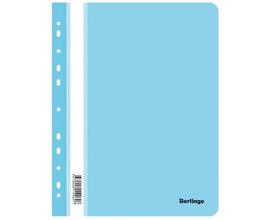 Папка-скоросшиватель пластик. перф. Berlingo, А4, 180мкм, аквамарин ASp_04710