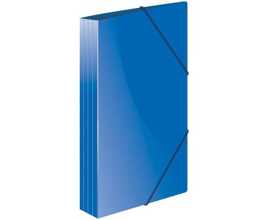 Папка на резинке Berlingo "Standard" А4, 600мкм, синяя MB2325