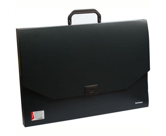 Папка-портфель 1 отделение Berlingo "Standard" А3, 900мкм, черная MP3311