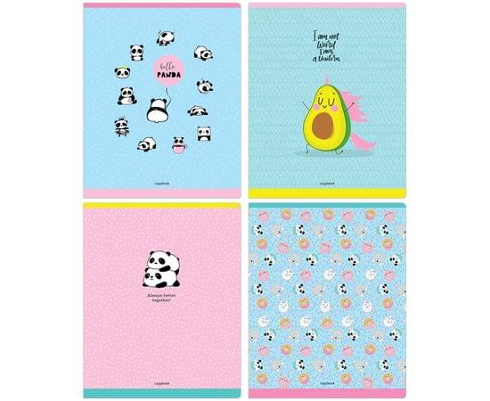 Тетрадь 48л., А5, клетка MESHU "Cute friends", ТВИН-лак MS_31312