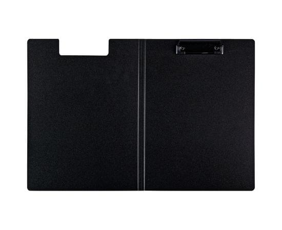 Папка-планшет с зажимом Berlingo "Steel&Style" А4, пластик (полифом), черная PPf_93001