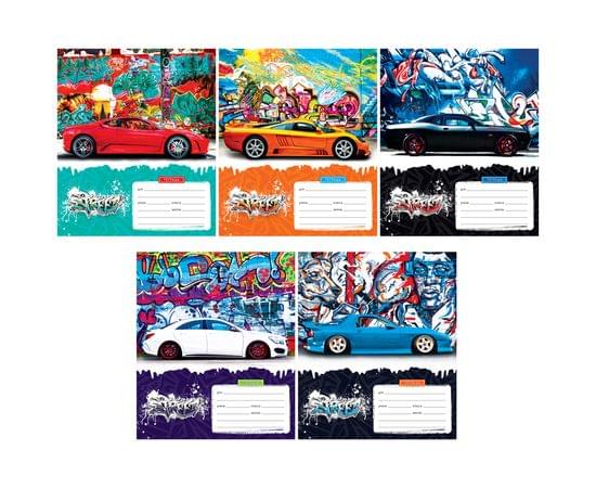 Тетрадь 12л., клетка ArtSpace "Техника. Street style" Т12к_29828