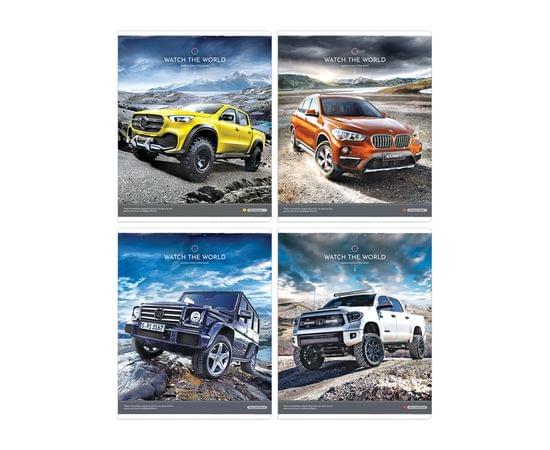 Тетрадь 48л., А5, линия ArtSpace "Авто. Покорители бездорожья" Т48л_34369